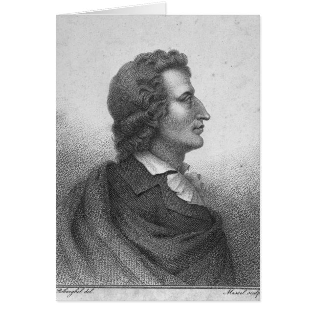 Friedrich Schiller gravierte durch Massol (Vorne)