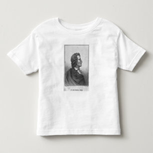 Friedrich Schiller gravierte durch Massol Kleinkind T-shirt