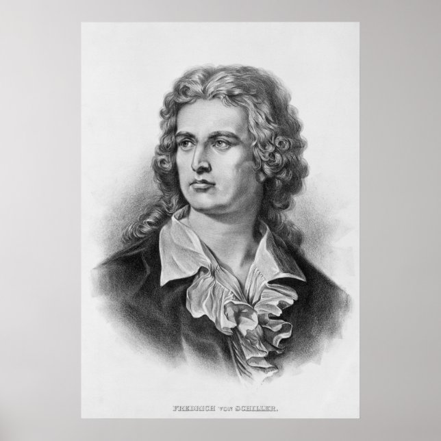 Friedrich Schiller Poster (Vorne)