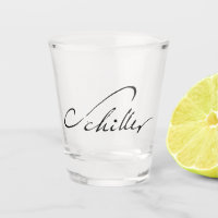 Friedrich Schiller Shot Glass
