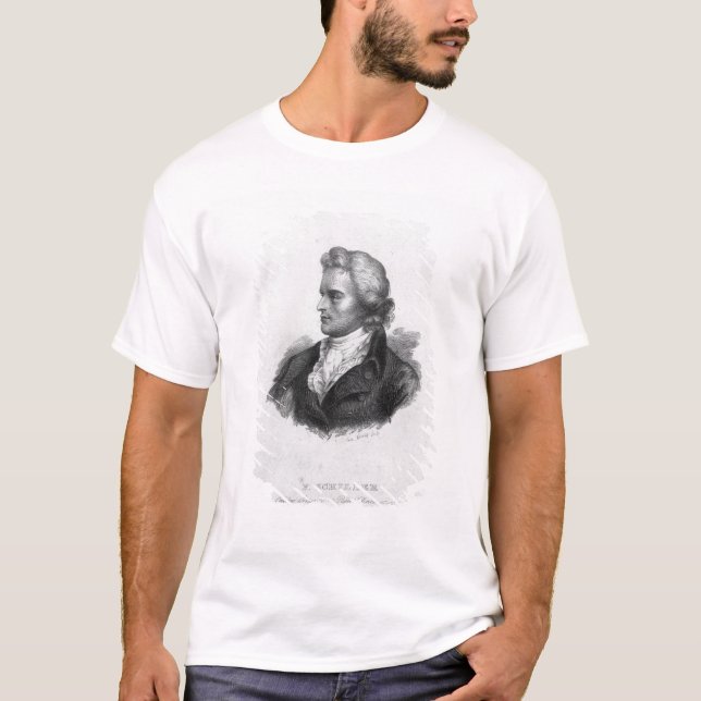 Friedrich Schiller T-Shirt (Vorderseite)