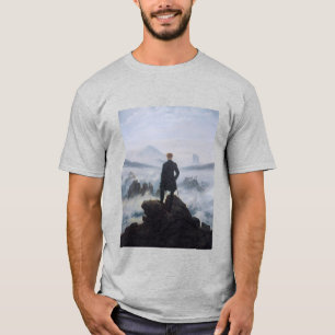Friedrichs Wanderer über dem Nebelmeer T-Shirt