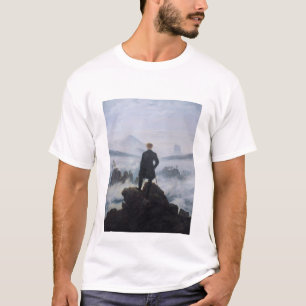 Friedrichs Wanderer über dem Nebelmeer T-Shirt
