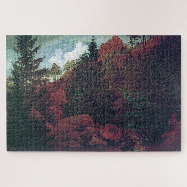 Friedrichshain-Felsen Puzzle (Horizontal)
