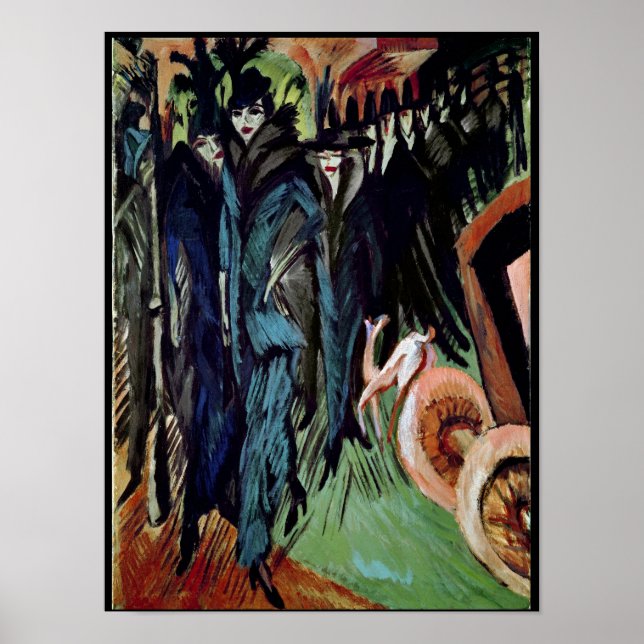 Friedrichstraße, 1914 poster (Vorne)