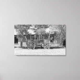 Frieght Lastwagen-Szene Leinwanddruck