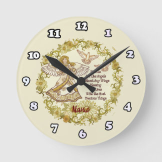 Friend Angel Runde Wanduhr