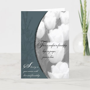 Friend Beileid Karte