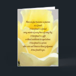 Friend Birthday Card Feiertagskarte<br><div class="desc">Eine gelbe Geburtstagskarte für einen guten Freund.</div>