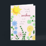 Friend Birthday Card Karte<br><div class="desc">Eine hübsche Geburtstagskarte für jede Person. Diese Karte ist mit Ihrer personalisierten Nachricht anpassbar.</div>