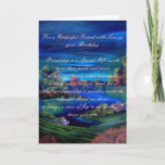 Friend Birthday Card Karte<br><div class="desc">Eine besondere Geburtstagskarte für einen besonderen Freund. Original Ölgemälde von mir (Cynthia Adams) mit Zusatz von Text für eine einzigartige Person. Der Vers kann an jedes Bild in meinem PF angepasst werden,  also zögern Sie bitte nicht,  mich mit speziellen Anfragen zu kontaktieren.</div>