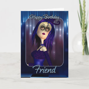 Friend Birthday Card - Moonies Niedlich Rag Doll G Karte