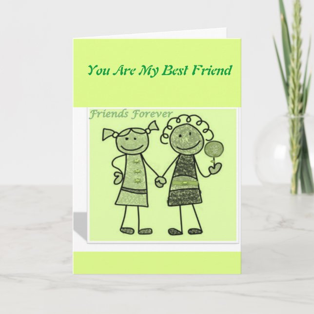 Friend Card Karte (Vorderseite)