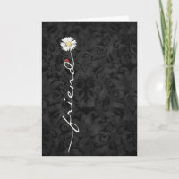 Friend Daisy and Ladybug Damask