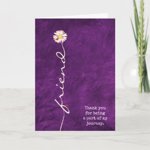 Friend Daisy mit Ladybugs Card Karte