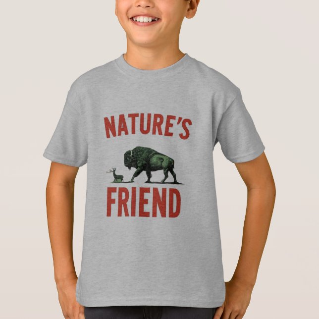 "Friend der Natur" T-Shirt (Vorderseite)