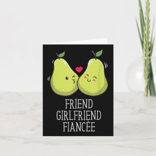 Friend Girlfriend Fiancee Ehefrau Verlobte Wedding Karte