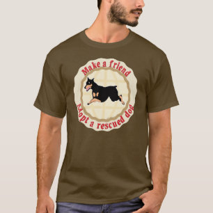 Friend machen - Doberman T-Shirt