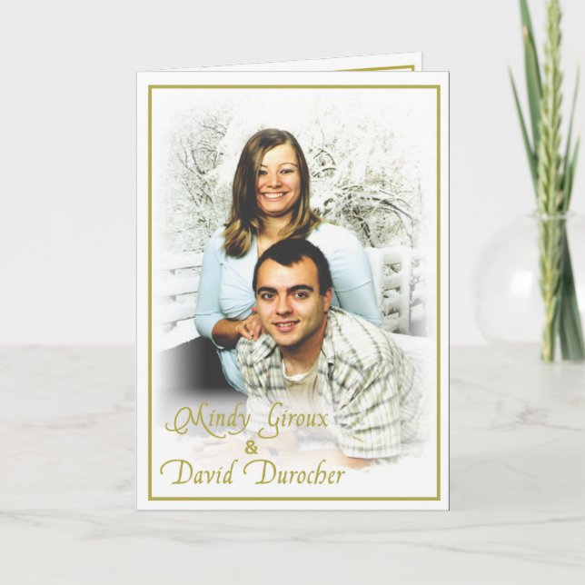 Friend Mindys Einladung zur Hochzeit! (Vorderseite)