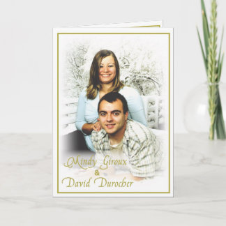 Friend Mindys Einladung zur Hochzeit!