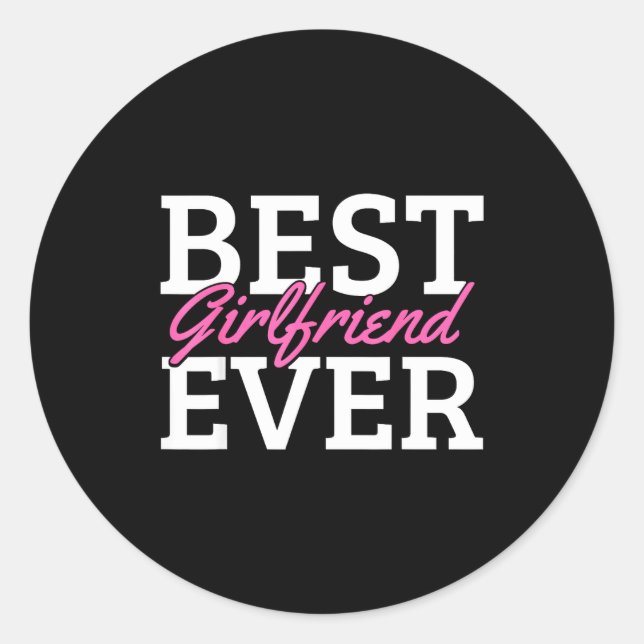 Friend Of All Time  Runder Aufkleber (Vorderseite)