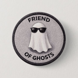 Friend Of Ghosts Button