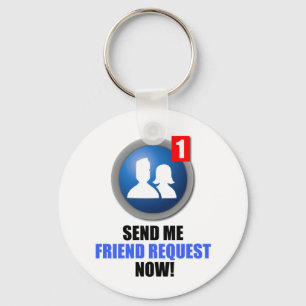 Friend Request Schlüsselanhänger