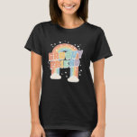 Friend Second Birthday Rainbow Two Groovy 2. T-Shirt<br><div class="desc">Friend Second Birthday Rainbow Two Groovy 2nd Bday Party</div>