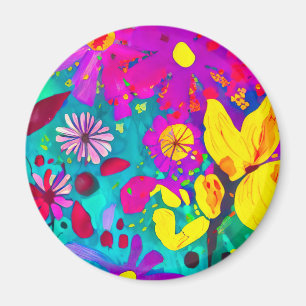 Friend Watercolor Wilde Blume Magnet