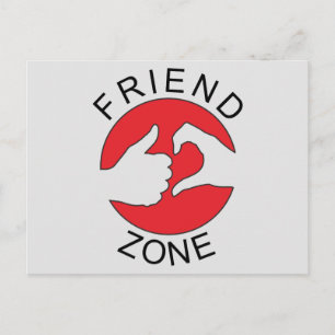 Friend Zone Postkarte