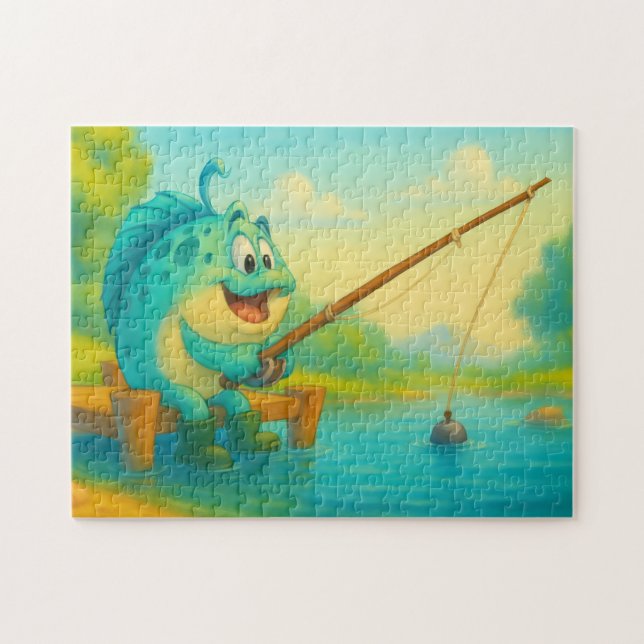 🐟 FriendFish Angelspiel 🎣 Puzzle (Horizontal)
