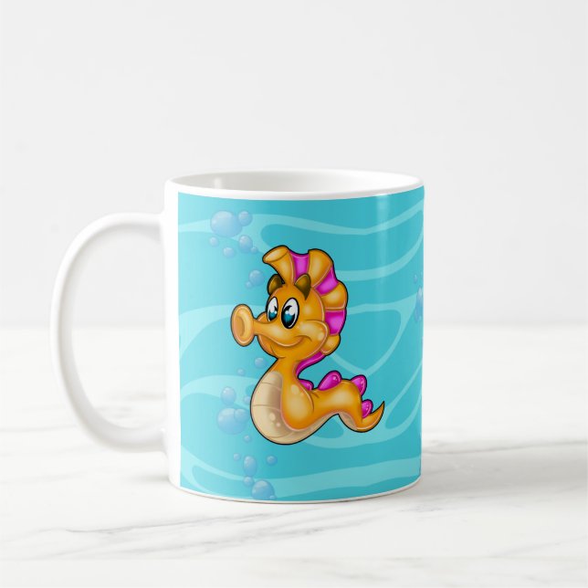 FriendFish Cartoon Kaffeetasse (Links)