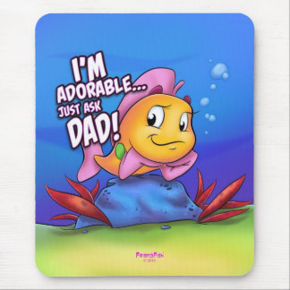 FriendFish Mausunterlage Mousepad