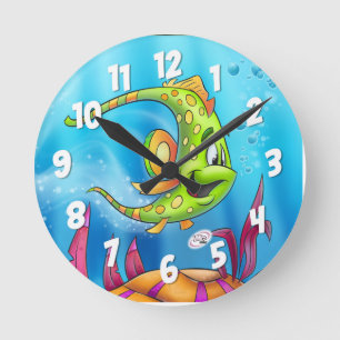FriendFish Uhr niedlich