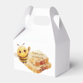 Friendly Bee Favor Boxes Geschenkschachtel
