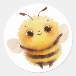 Friendly Bee Sticker