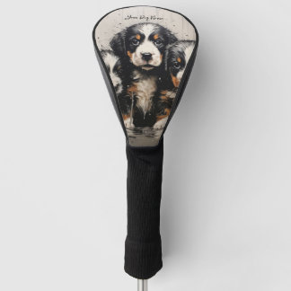 Friendly Bernese Mountain Puppy Dogs 005 - Raimon Golf Headcover
