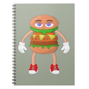 Friendly Burger Notizblock