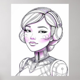 Friendly Cyber Companion Poster