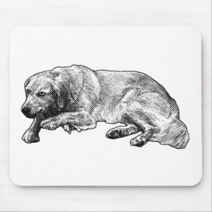 Friendly Dots leiten ruhige und helle Ideen Mousepad