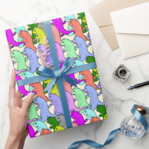 Friendly Dragons Geschenkpapier