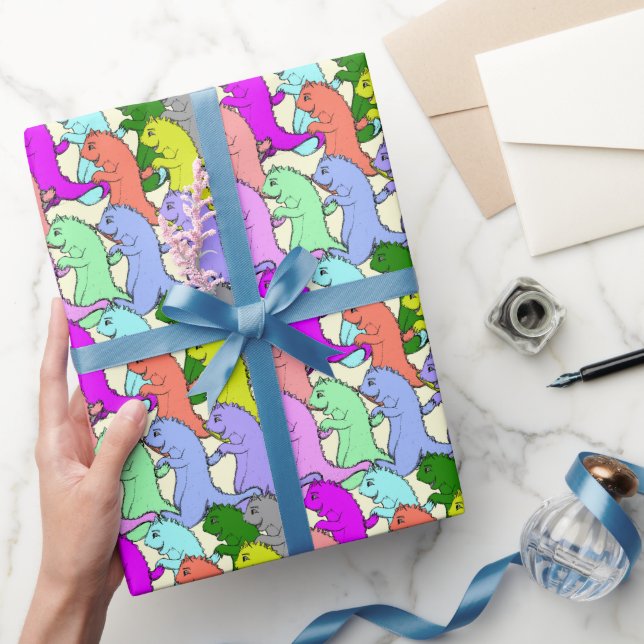 Friendly Dragons Geschenkpapier (Schenken)