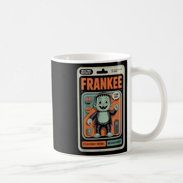 Friendly Frankenstein Monster Halloween Spaß Toy Kaffeetasse (Rechts)