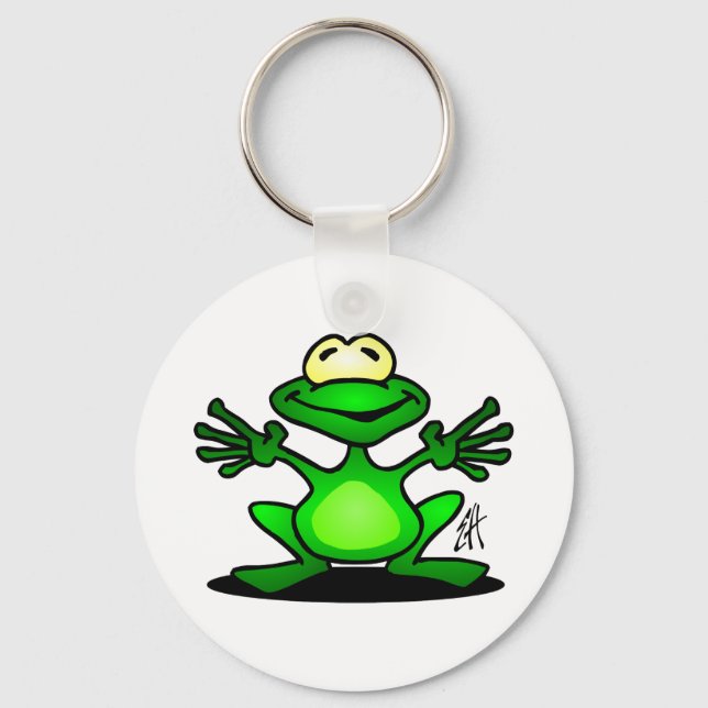 Friendly Frog Schlüsselanhänger (Vorderseite)