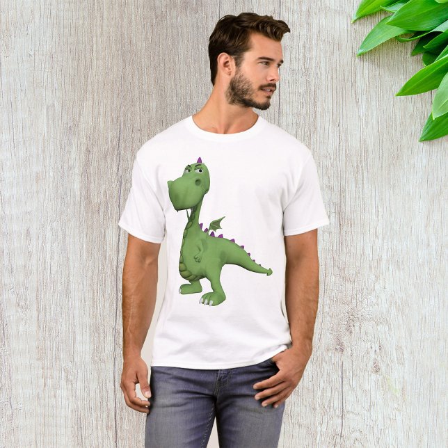 Friendly Green Dinosaur T-Shirt (Von Creator hochgeladen)