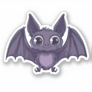 Friendly Halloween Bat Aufkleber