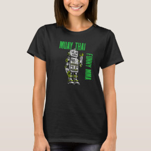 Friendly Muay Thai Robot Mixed Martial Arts Strick T-Shirt