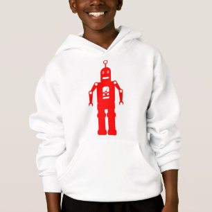 Friendly Robot - Red Hoodie
