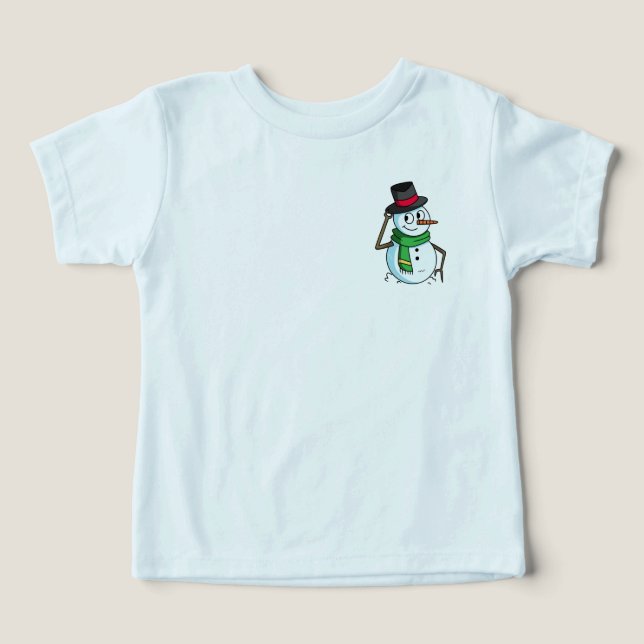 Friendly Snowman (Design Vorderseite)