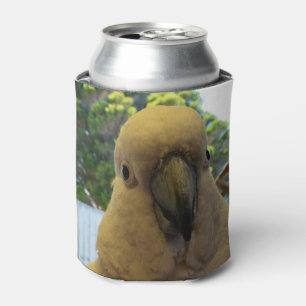 Friendly White Aussie Cockatoo, Can Cooler Dosenkühler